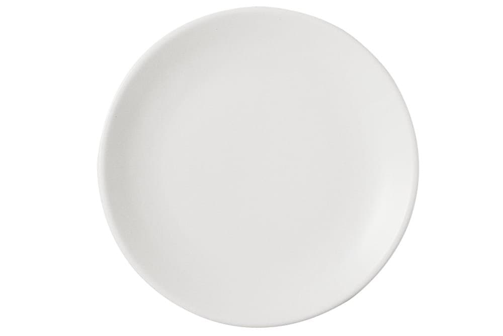 Porland Lebon Beyaz Kalın Düz Tabak 18cm