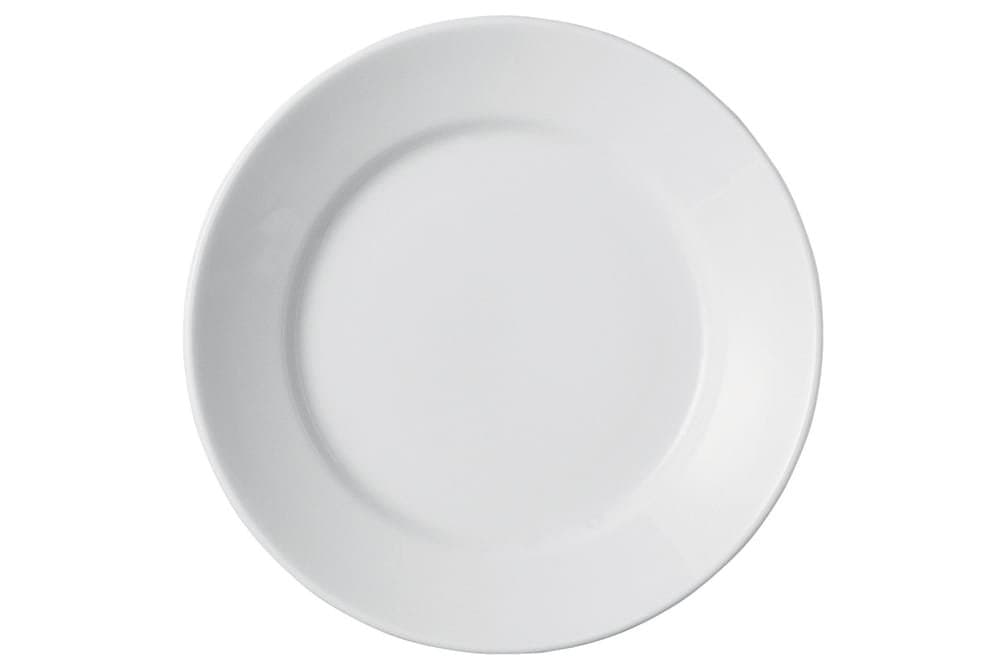 Porland Bella Beyaz Düz Tabak 19cm
