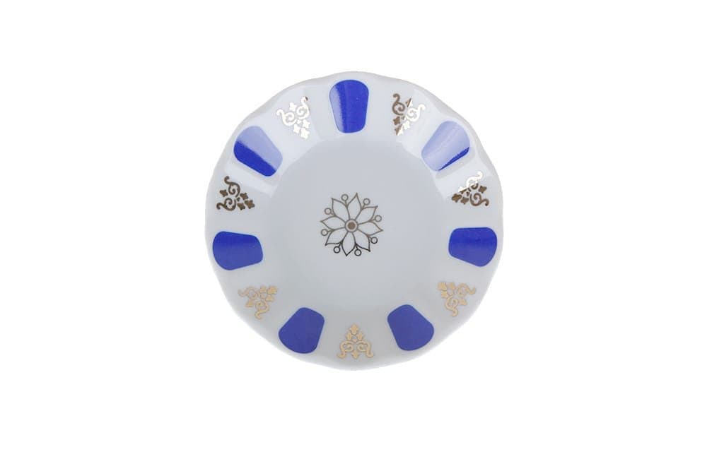Porland Mavi Yaldız Çay Tabağı 11cm