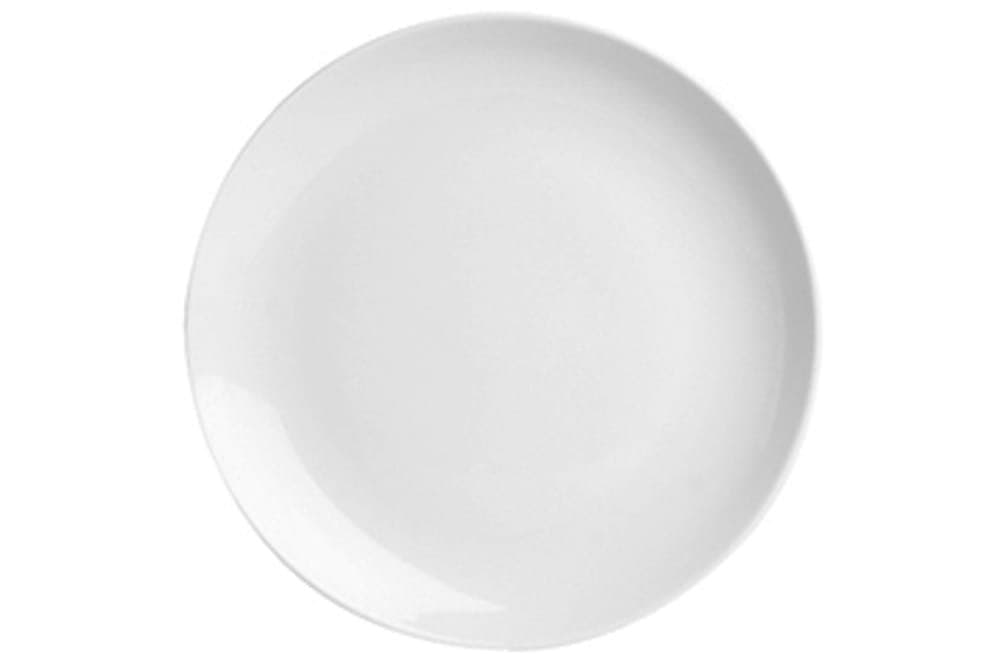 Porland Lebon Beyaz Düz Tabak 12cm