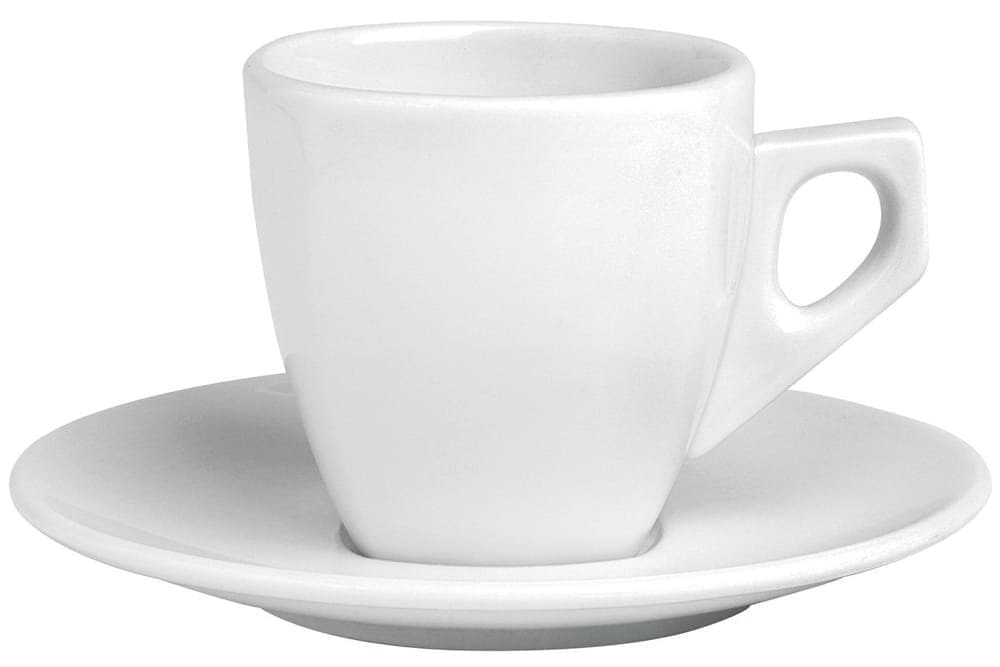 Porland Beyaz Tabaklı Çay Fincanı 160cc