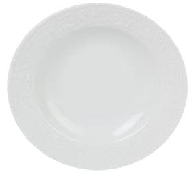 Porland Hazan Beyaz Çukur Tabak 19cm