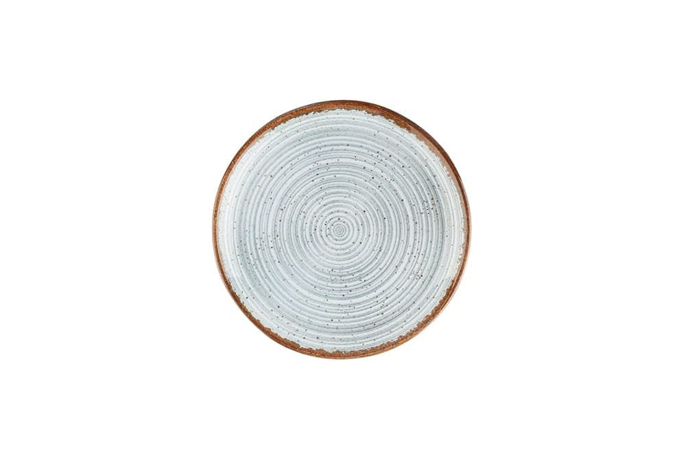 Porland Hypnosis Açık Mavi Düz Tabak 17cm