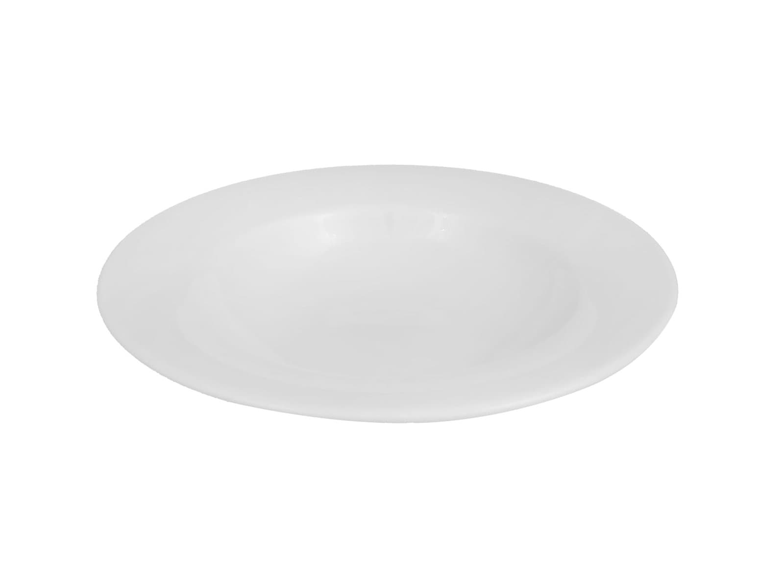Porland Dove Beyaz Çukur Tabak 21cm