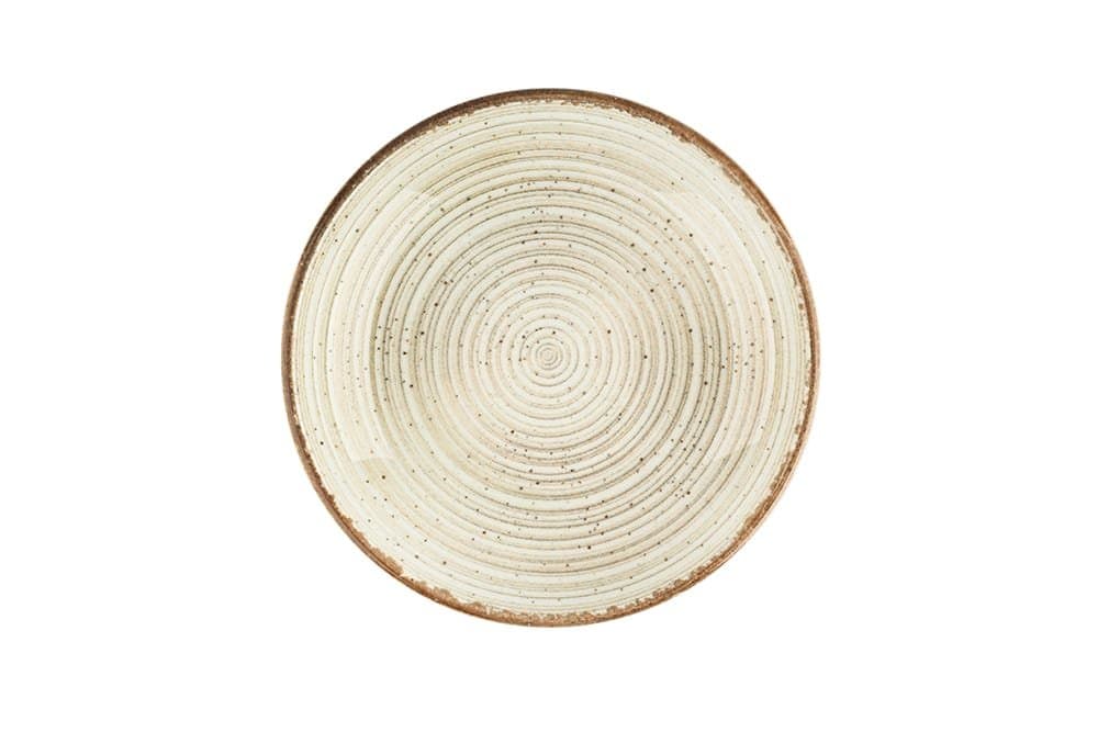 Porland Hypnosis Bej Çukur Tabak 26cm