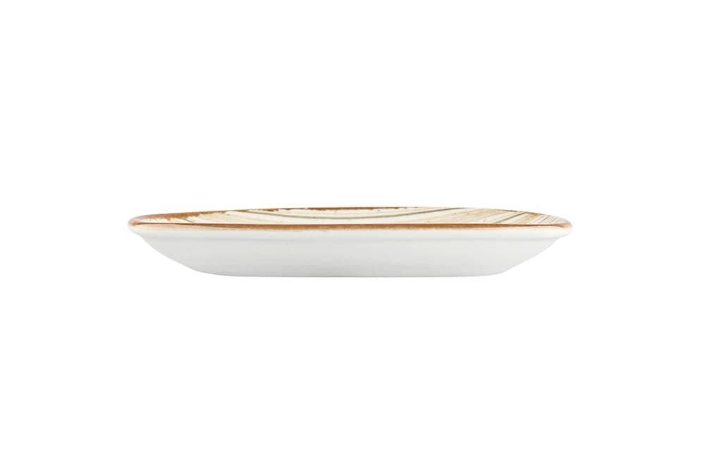 Porland Hypnosis Bej Kayık Tabak 20cm