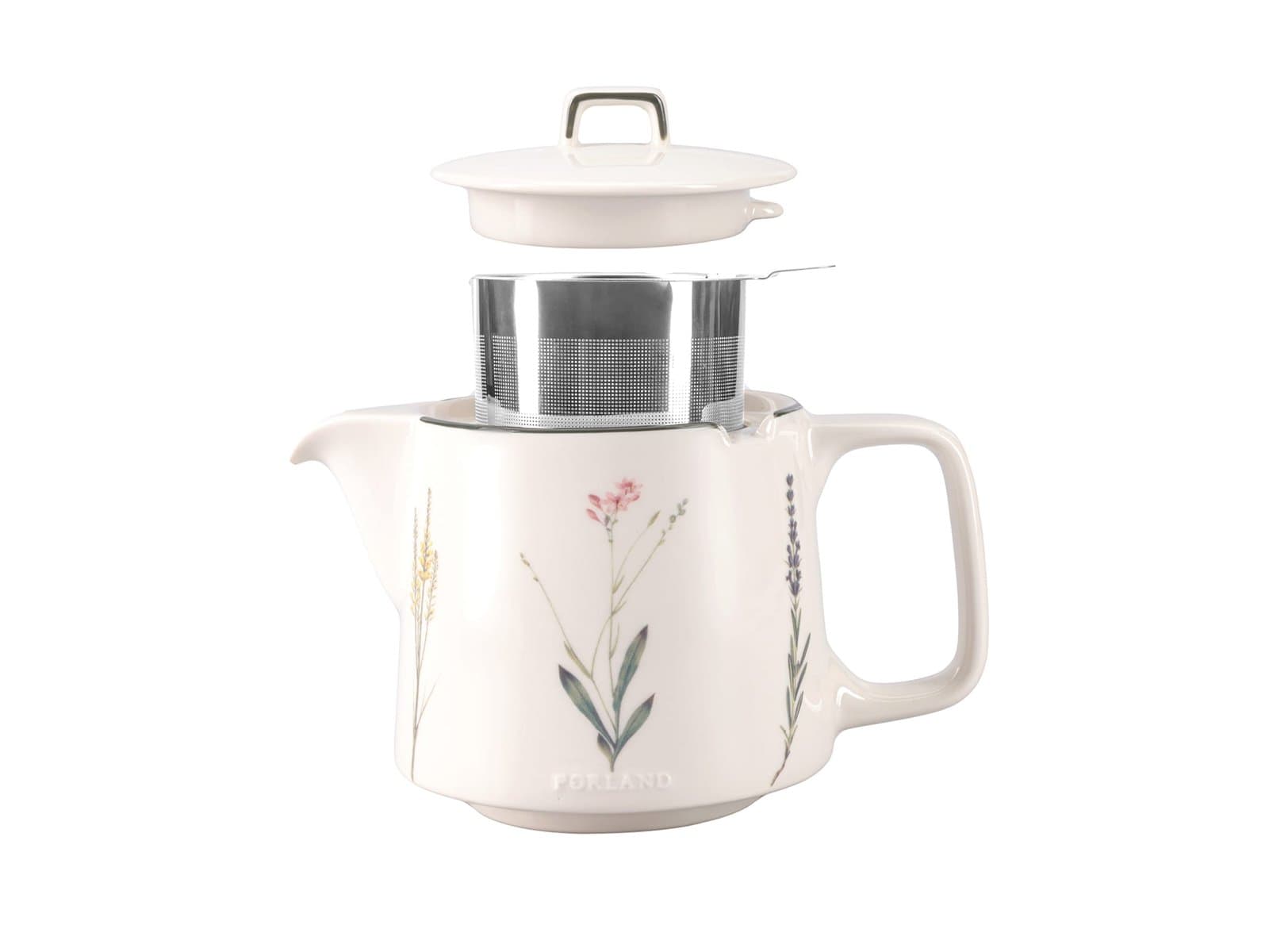 Porland Botanical Desen10 Kapaklı Demlik 1000cc