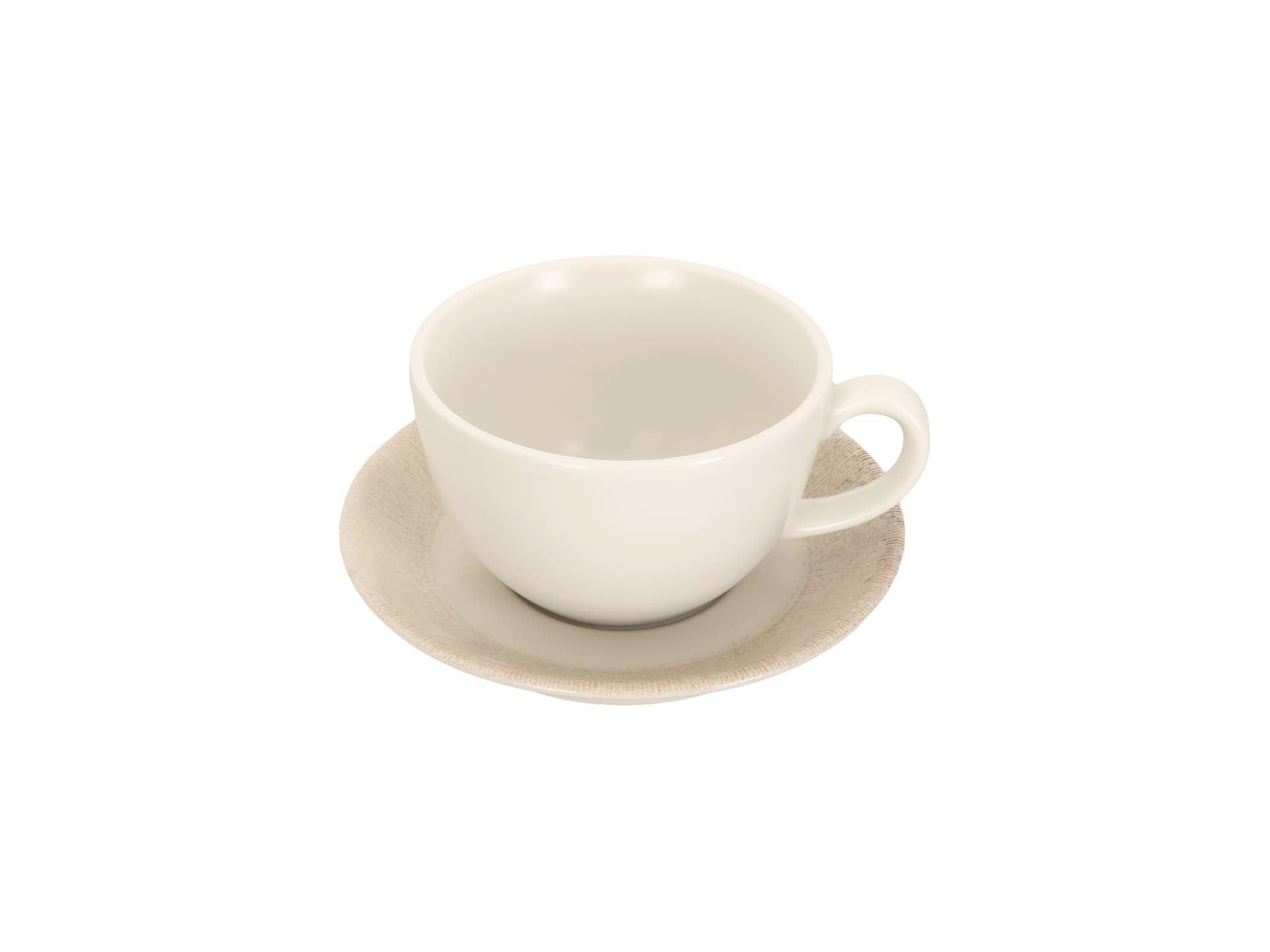 Siena Bowl Shape Coffee Cup& Coupe Saucer 355cc