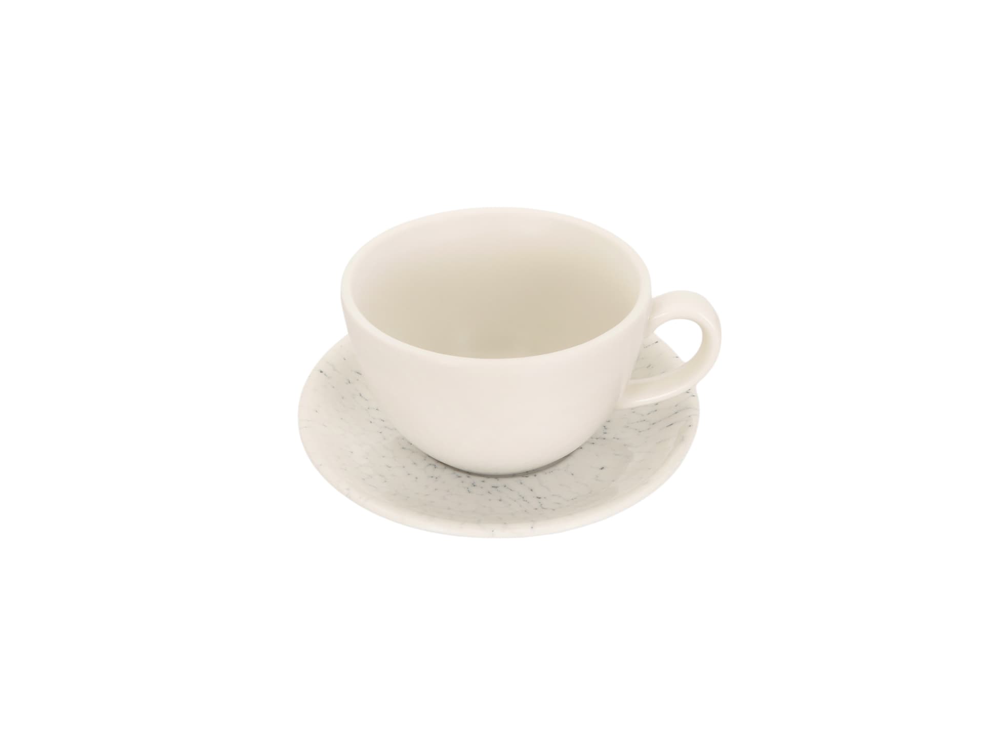Gleam Bowl Shape Coffee Cup& Coupe Saucer 355cc