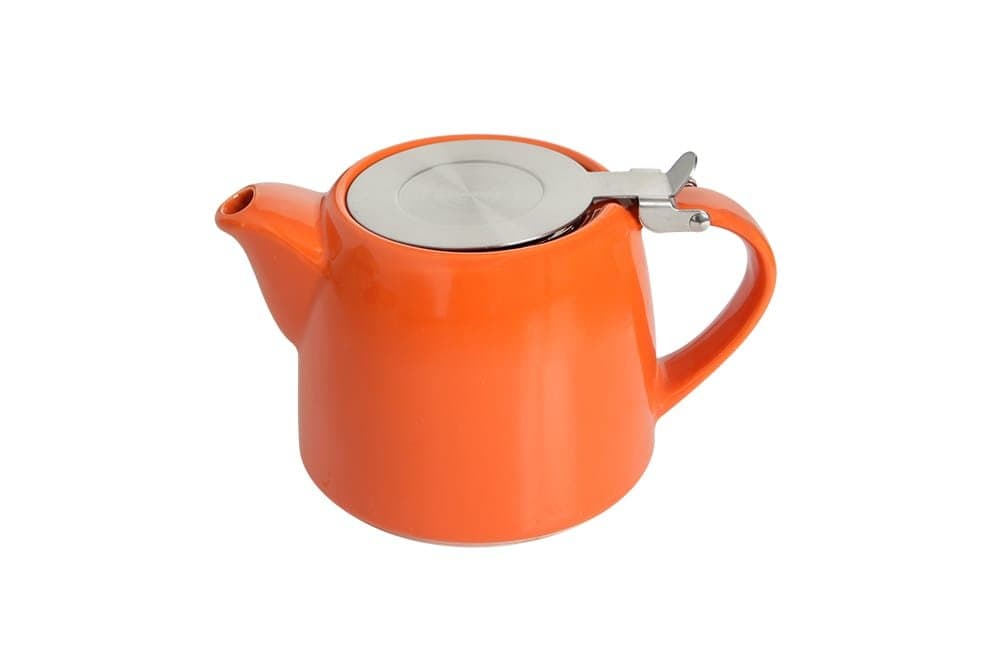 Porland Chai Turuncu Süzgeçli Demlik 600cc