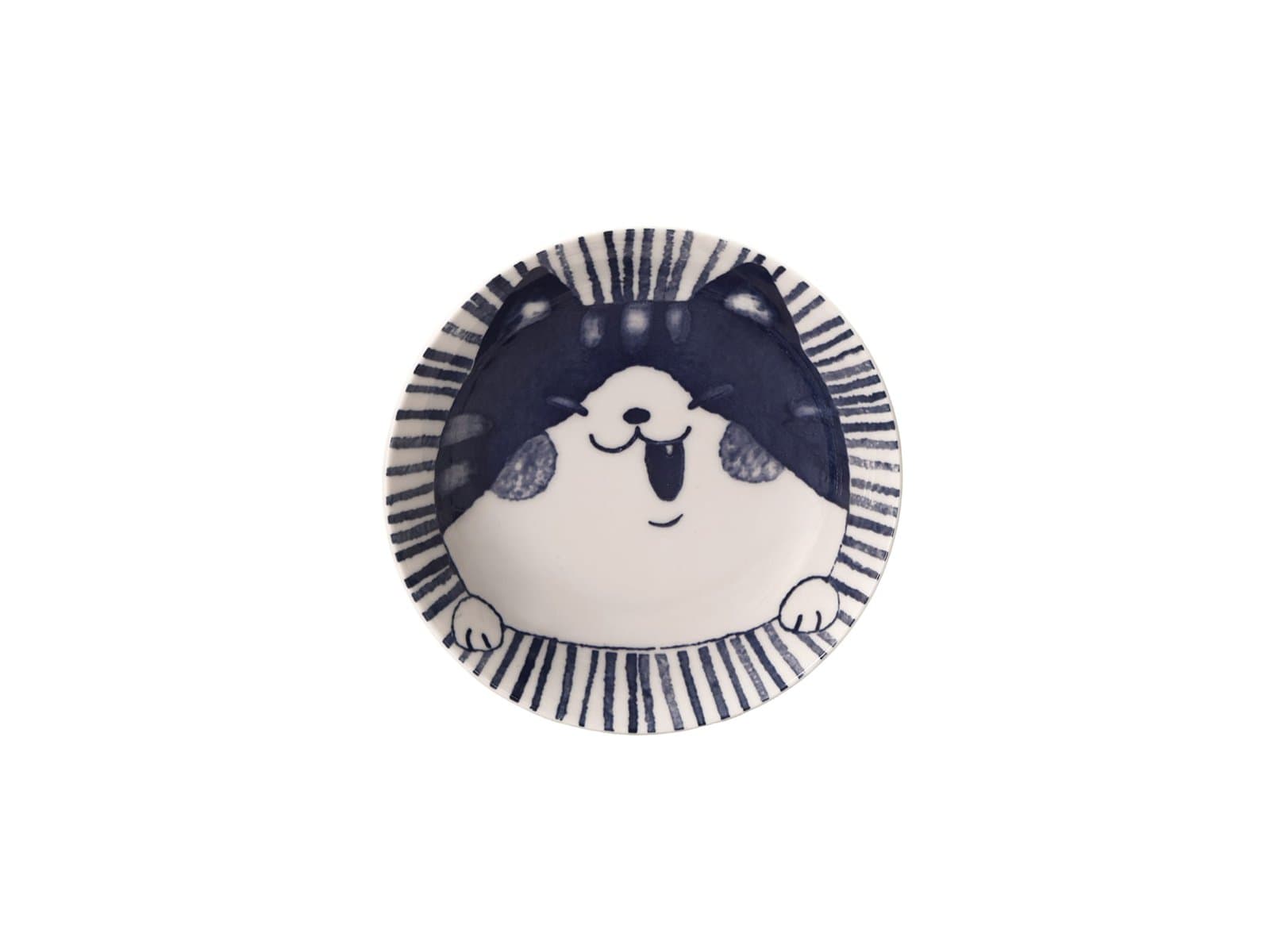 Porland MixMatch Kedi 2 Desen Çukur Tabak 14 cm