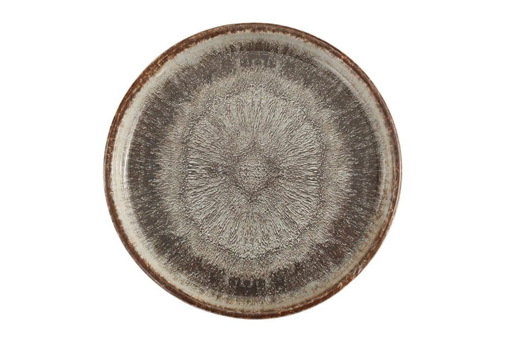 Porland Stoneware Iris Düz Tabak 30cm