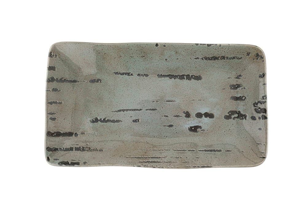 Porland Stoneware Vintage Kayık Tabak 16x29cm