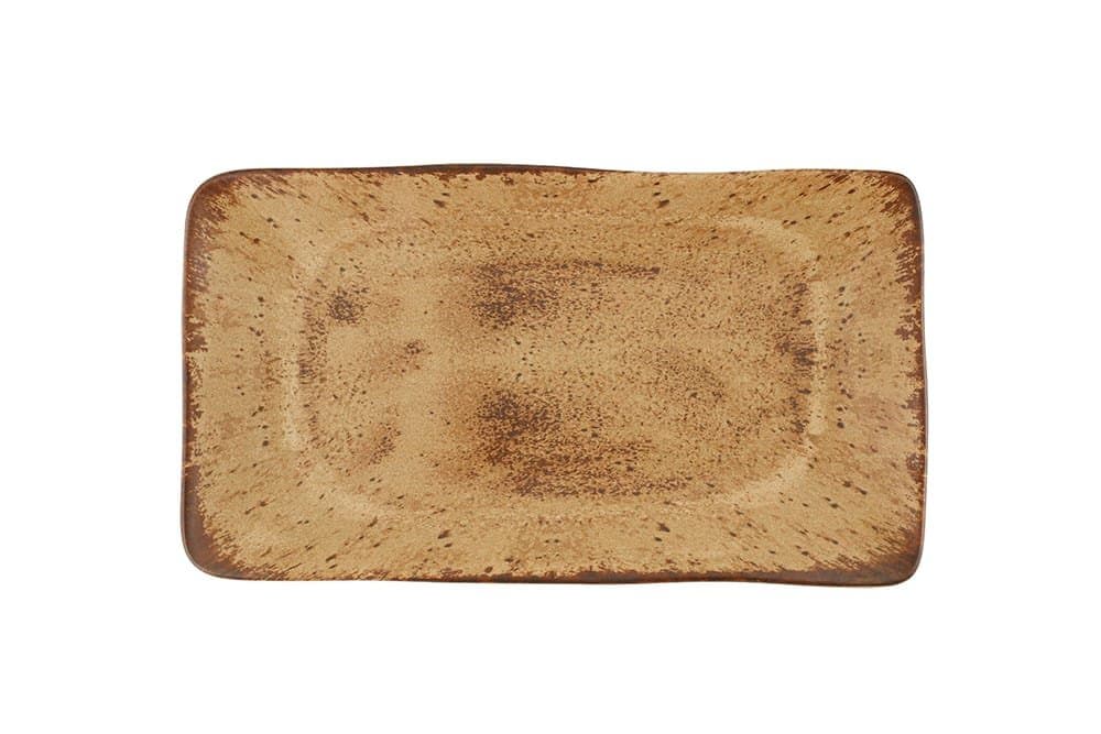 Porland Stoneware Natura Kayık Tabak 16x29cm