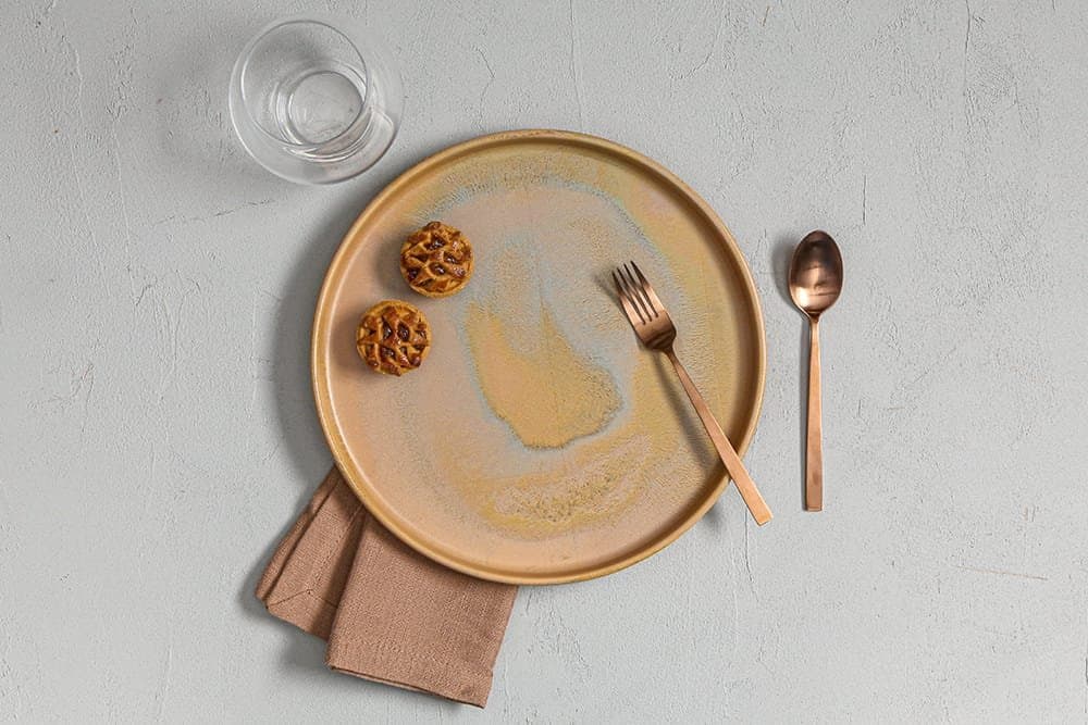 Porland Stoneware Savanna Düz Tabak 27cm 4 Adet