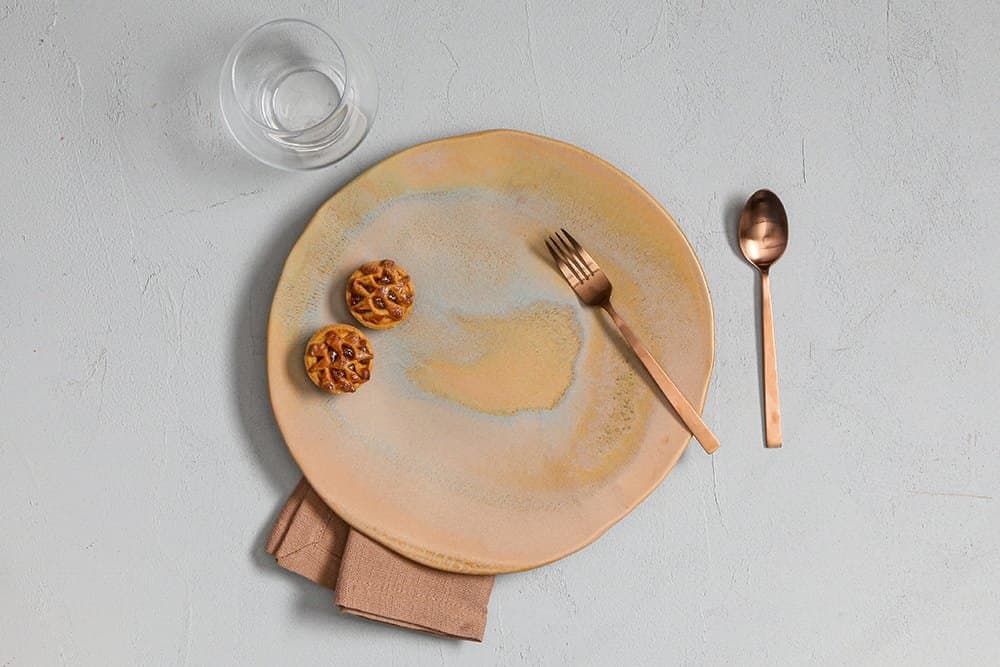 Porland Stoneware Savanna Düz Tabak 29cm