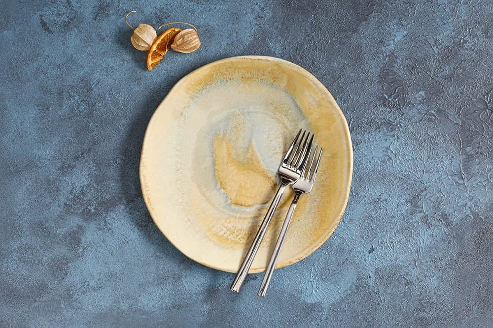 Porland Stoneware Pearl Düz Tabak 23cm