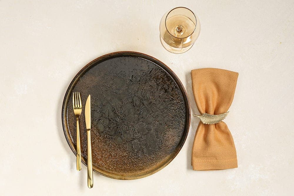 Porland Stoneware Genesis Düz Tabak 15cm