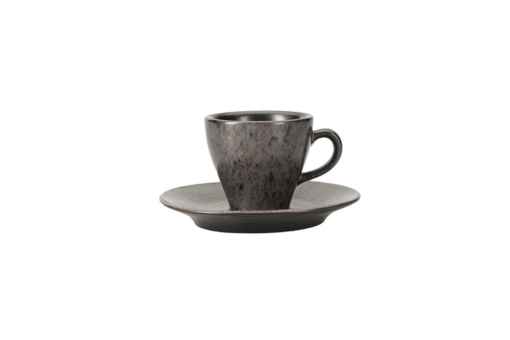 Porland Stoneware Ironstone Tabaklı Kahve Fincanı 75cc