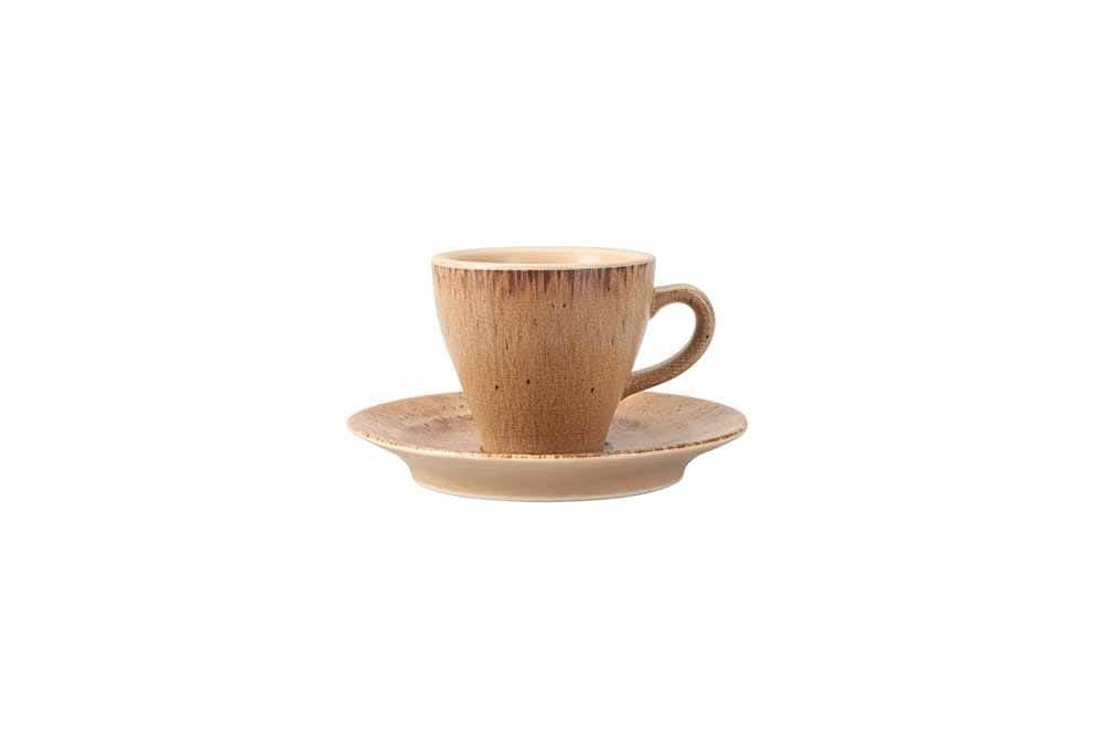 Porland Stoneware Nature Tabaklı Kahve Fincanı 75cc