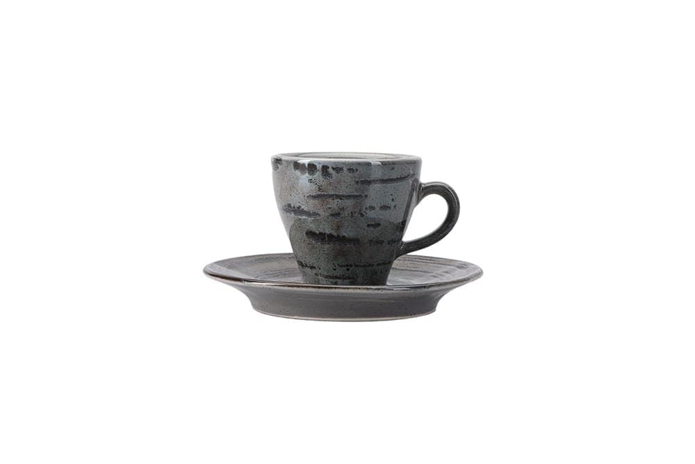Porland Stoneware Vintage Tabaklı Kahve Fincanı 75cc