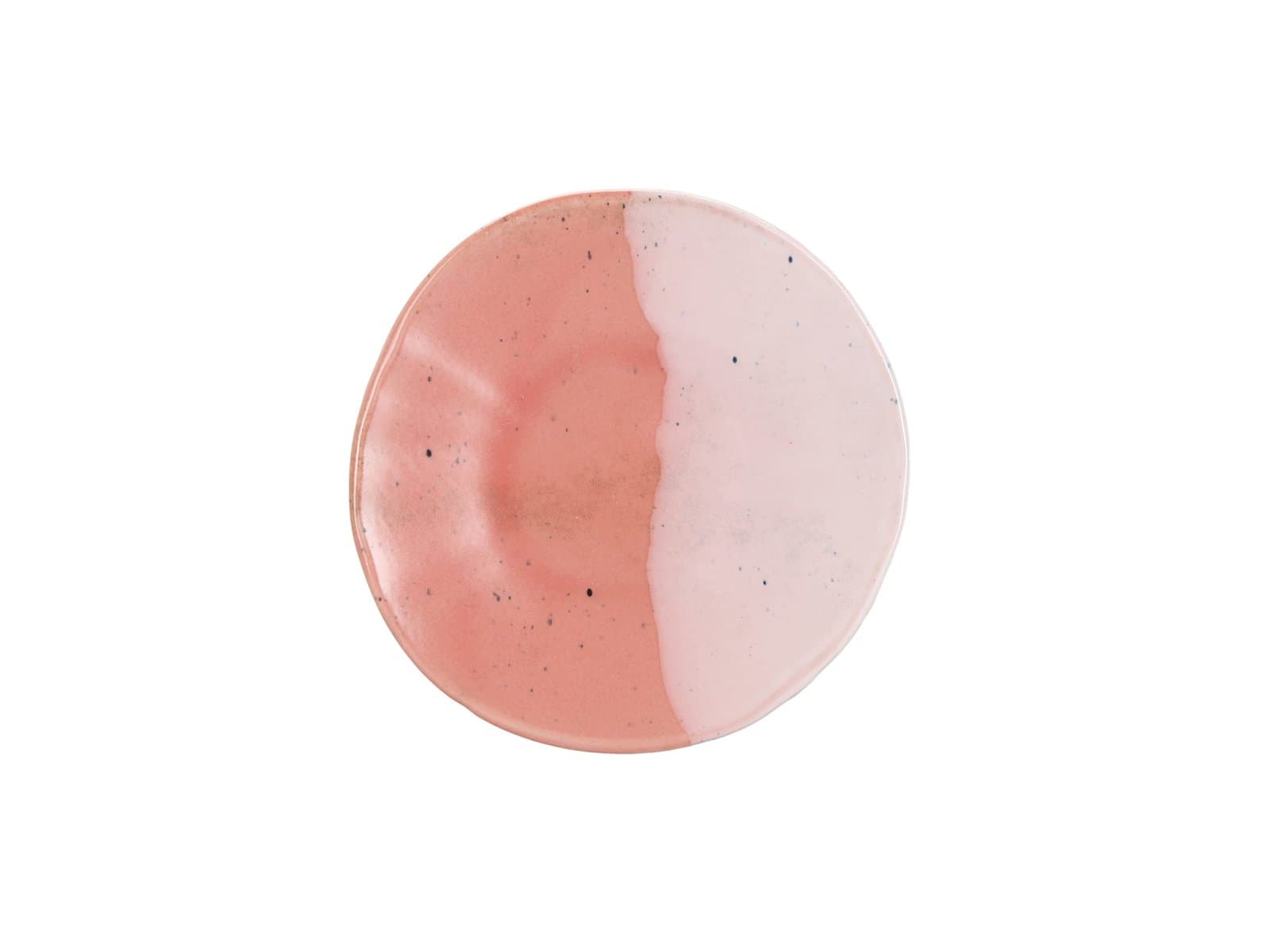 Porland Stoneware Blush Red Düz Tabak 17cm