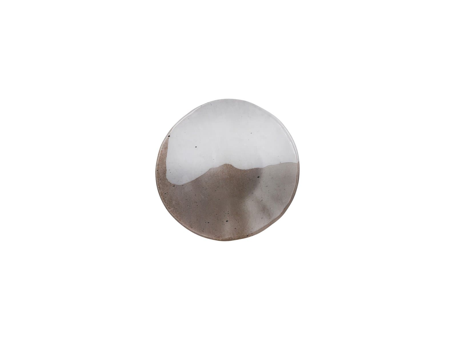 Porland Stoneware Silente Black Düz Tabak 17cm