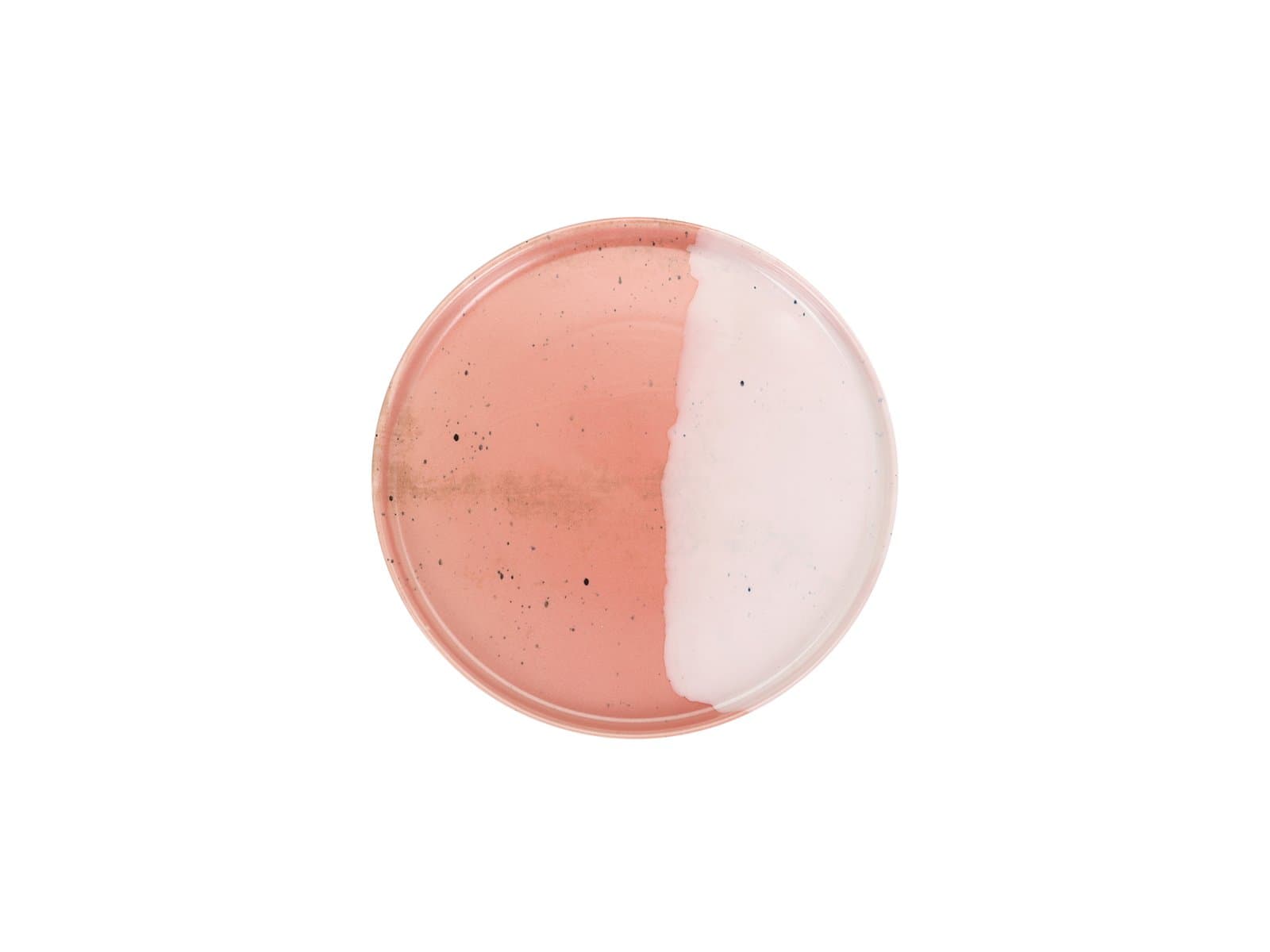 Porland Stoneware Blush Red Düz Tabak 27cm
