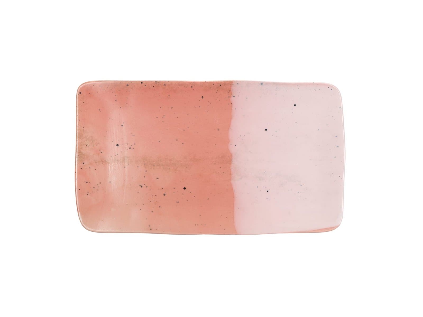Porland Stoneware Blush Red Kayık Tabak 33cm