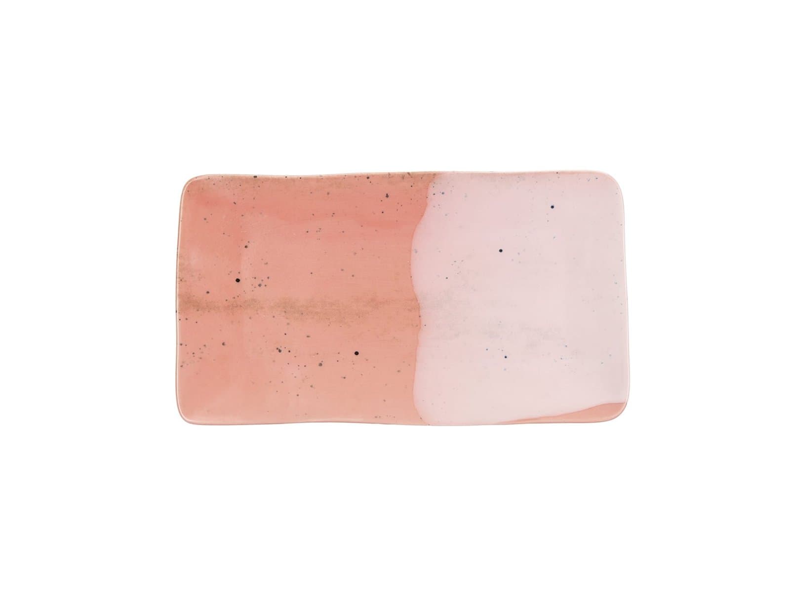 Porland Stoneware Blush Red Kayık Tabak 29cm