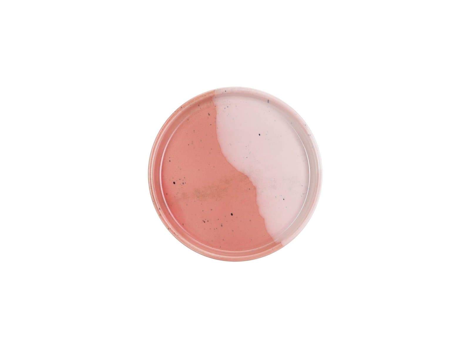 Porland Stoneware Blush Red Düz Tabak 16cm