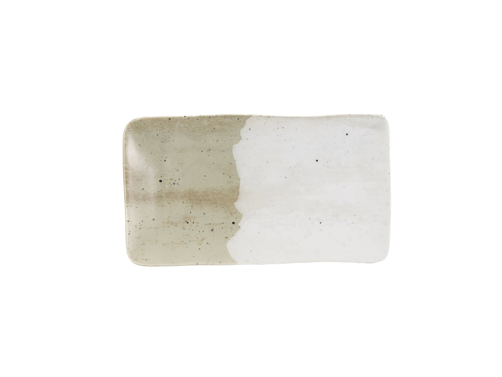 Porland Stoneware Mist Grey Kayık Tabak 29cm