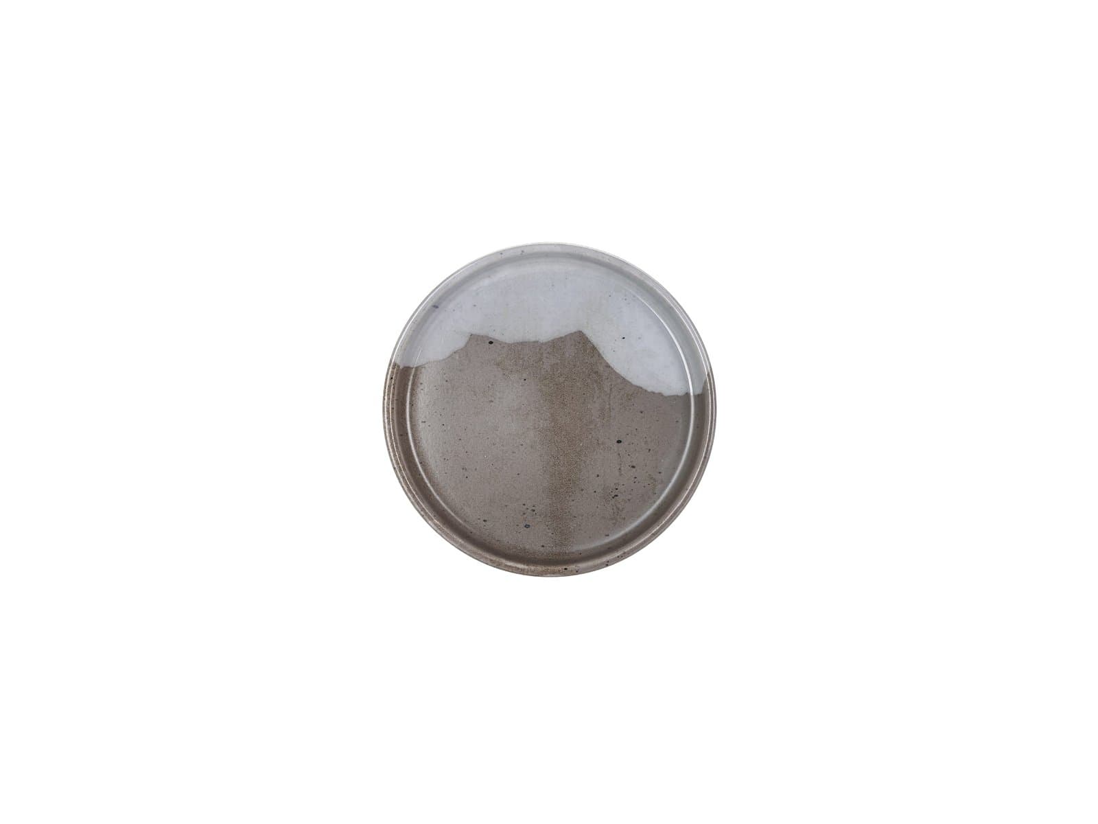 Porland Stoneware Silente black Düz Tabak 16cm