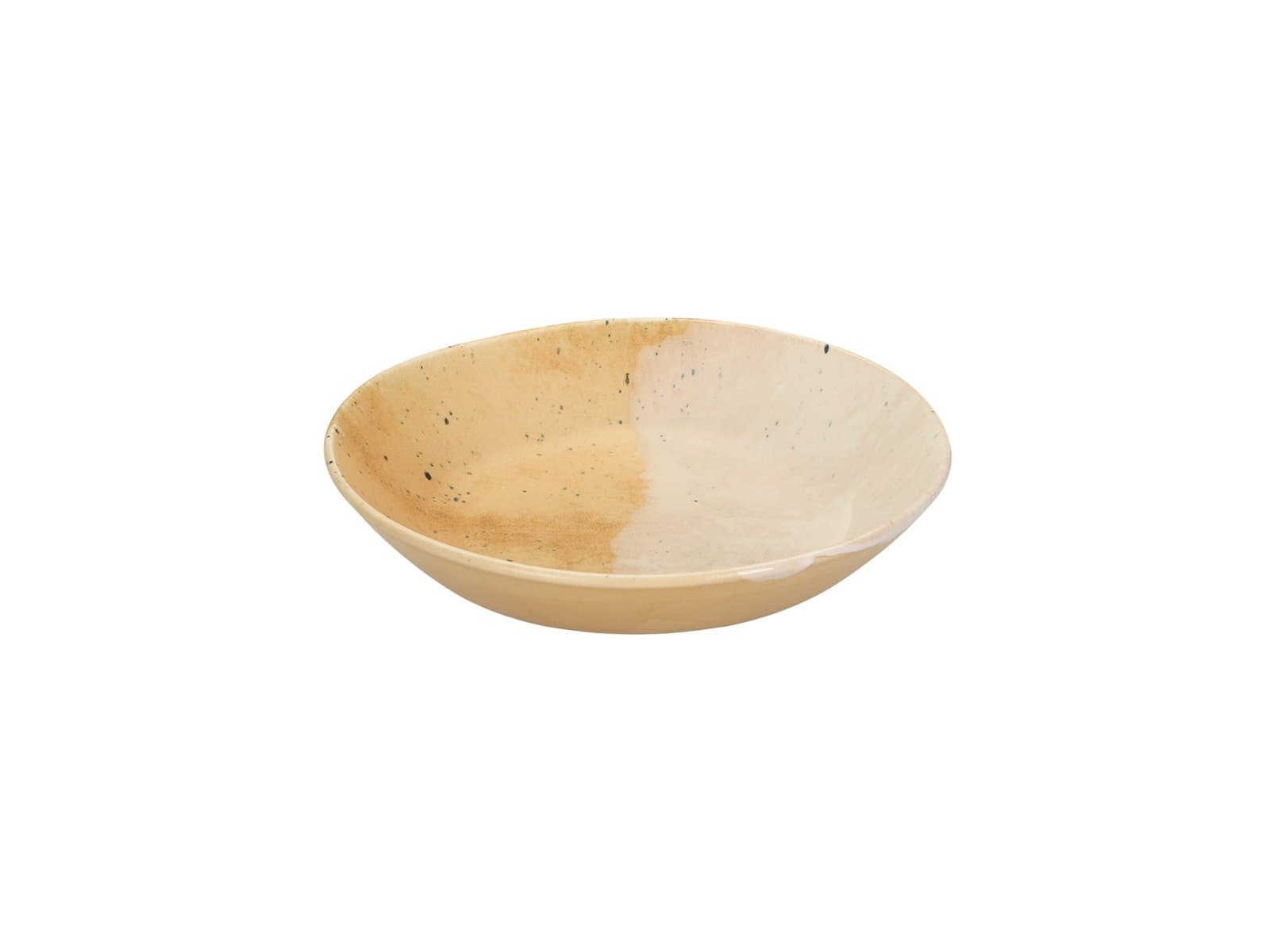 Porland Stoneware Clay Brown Çukur Tabak 23cm