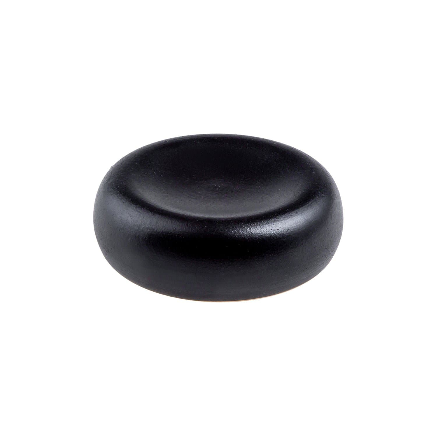 Canvas Black Düz Tabak 12 cm