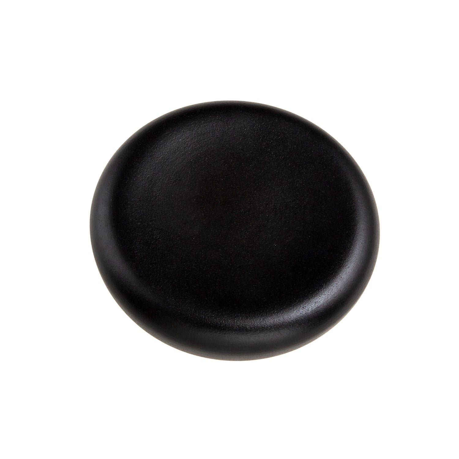 Canvas Black Düz Tabak 22 cm