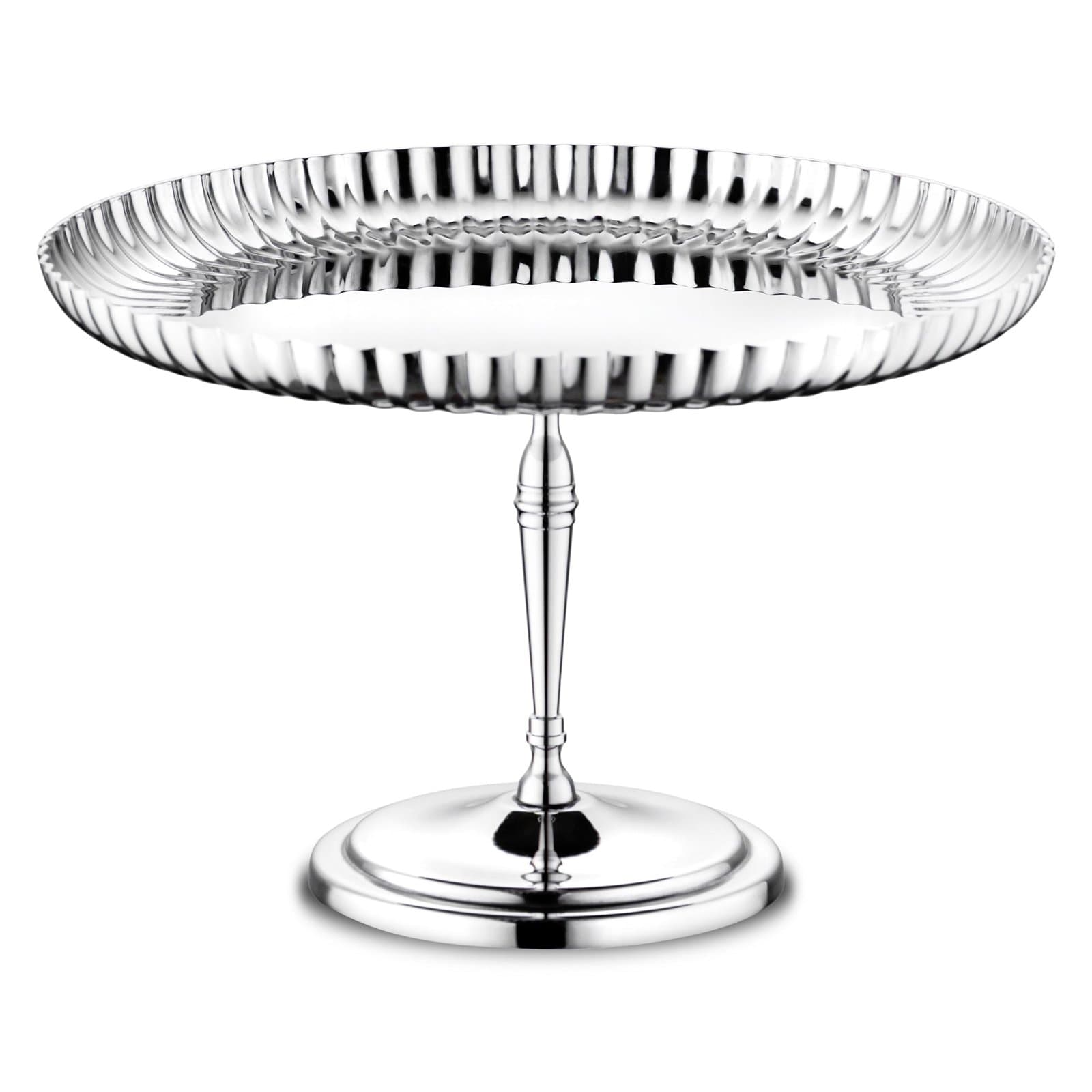 Jumbo Buckingham Ayaklı Çelik Servis Tabağı 16 cm
