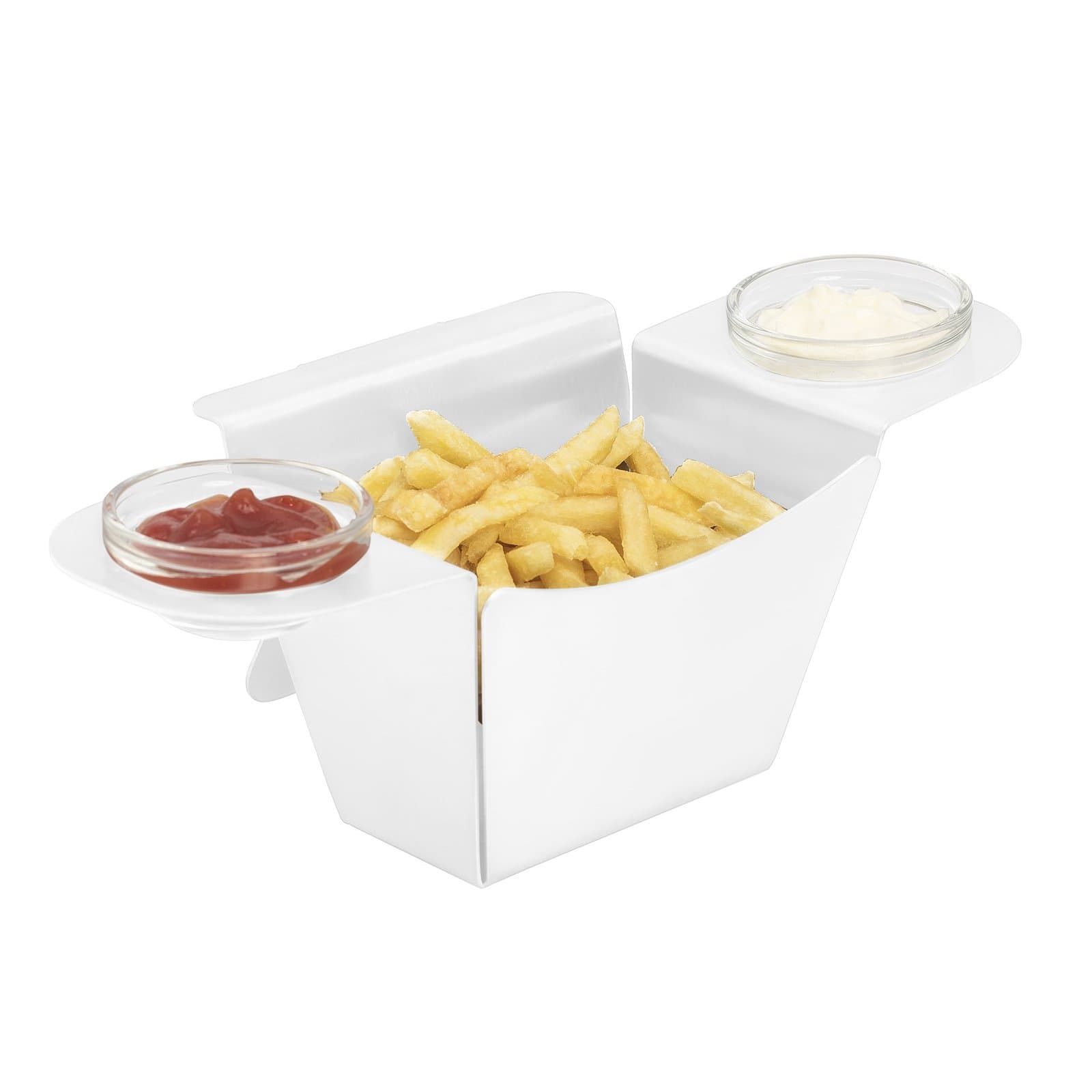 PATATES SEPETİ SOSLUKLU BEYAZ STATİK