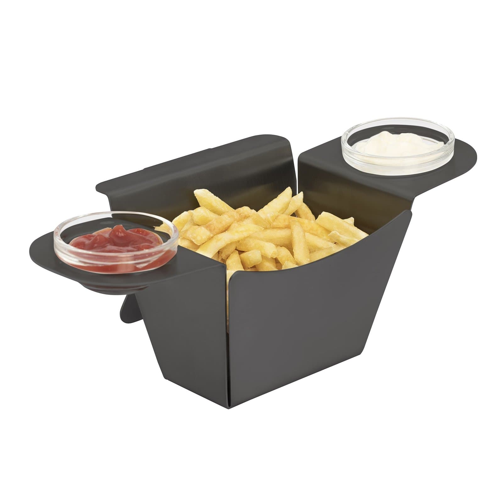 PATATES SEPETİ SOSLUKLU SİYAH STATİK
