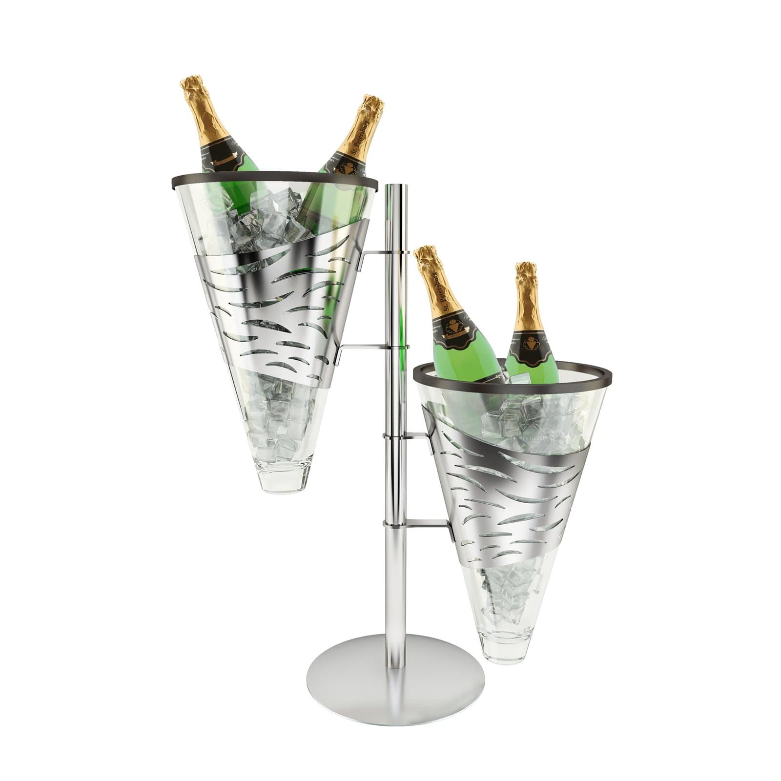 Beverage KOVA STANDI 2 Lİ KONİK CAMLI