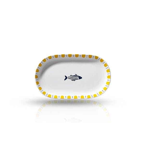 Korkmaz Sealife Collection 11 cm Kayık Tabak A5547-9