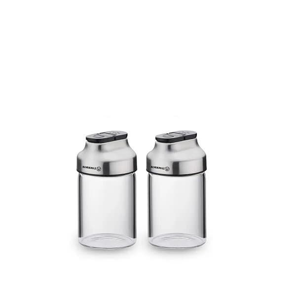 Korkmaz Astra Tuzluk Biberlik Seti 120 ml A5629-5