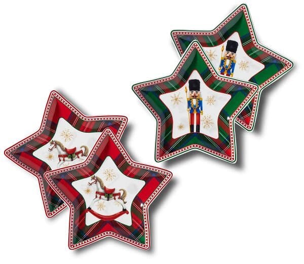 Korkmaz Jolly Collection 4'lü Yıldız Çerezlik A640-06