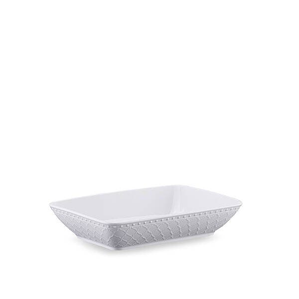 Korkmaz İncila Collection 17 cm Kare Kayık Tabak A8534-7
