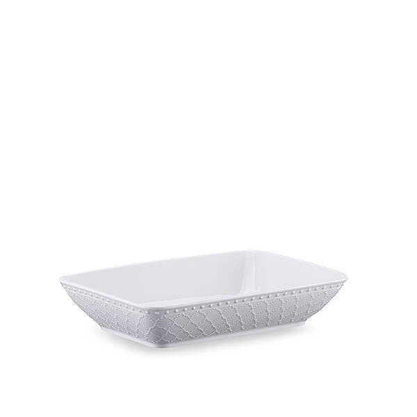 Korkmaz İncila Collection 24 cm Kare Kayık Tabak A8534-8