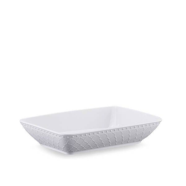 Korkmaz İncila Collection 29 cm Kare Kayık Tabak A8534-9