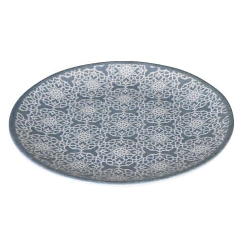 Kütahya Porselen Bone Ent 27cm. Düz Tabak Mat Dg-860 Kratos