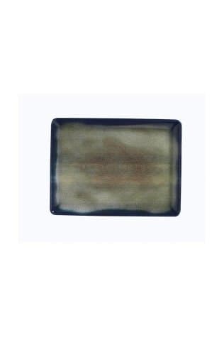 Kütahya Porselen Bone Tan 27X20cm. Düz Tabak Dg-338