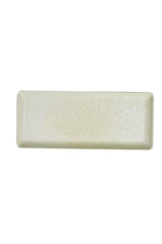 Kütahya Porselen Bone Tan 35X15cm. Düz Tabak S.Mat Dg-673