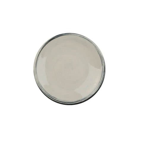 Kütahya Porselen Bone Teos 17cm. Düz Tabak Dg-796 Frame